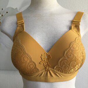 GAIYI Premium Intimate Bra Wireless Lingerie Brassiere Wide Strap Various 38C